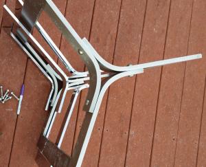 aluminum table stand